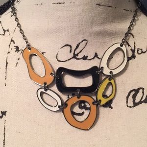 Geometric shapes necklace